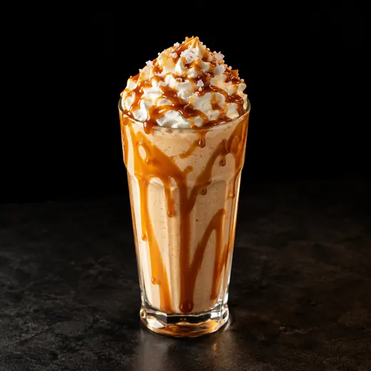 Salted caramel shake